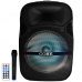 Caixa Karaoke Coby CY3360-1204D 12" 4.000 Watts P.M.P.O /USB e Radio AM/FM - Preta