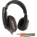 Headset Gaming Kolke com Microfone KMIG-100 Jack 3.5 Vermelho/Preto