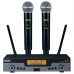 Microfone Sem Fio Duplo BLG Uhf DSP - UF-03
