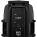 Caixa de Som Coby CY3360-1515D 15" 6.000 Watts P.M.P.O e USB Bivolt - Preta/Vermelha