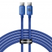 Cabo USB-C A Lightning Baseus CAJY000303 Crystal Shine 20 W - Blue 2 Metros