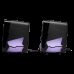 Caixa de Som JBL Quantum Duo / Bluetooth / RGB / PC / Console / Smartphone