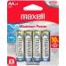 Pilha Maxell AA Alcalina AA-4BP (4 Unidades)