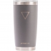 Copo Termico Hydrate 600 com Tampa - Cinza 591ML