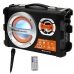 Caixa de Som Megastar HY-K55BTN 6" 20 Watts RMS /USB/FM - Preta/Laranja
