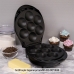 Maquina de Cupcakes Mondial Pratic Cupcake CK-01 1.000 Watts 127V ~ 60HZ - Preta/Prata