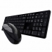 Teclado Kit Mouse e Aigo V500 / Wireless - Preto
