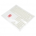 Teclado Teclas para (Keycaps) Redragon Scarab A130-PBT - Branco