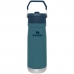 Garrafa Termica Stanley Classic Iceflow Flip Straw Water Bottle de 650 ML - Azul