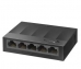 Switch TP-Link LS1005G com 5 Portas Ethernet de 10/100/1000 MBPS - Preto