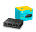 Switch TP-Link LS1005G com 5 Portas Ethernet de 10/100/1000 MBPS - Preto
