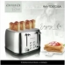 Torradeira Aiwa AW-TD5728A 1.600 Watts 7 Temperaturas 220 - 240 V ~ 50/60 HZ - Prata