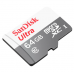 Cartão de Memória Micro SD Sandisk Ultra 100 MB/s C10 64GB (SDSQUNR-064G-GN3MA)
