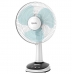 Ventilador de Mesa Quanta QTVMR20 - 24W - 30CM - Recarregavel - Bivolt - Branco e Preto