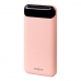 Carregador Portatil Moxom MX-PB41 10.000 Mah 2 Saidas USB - Rosa