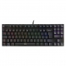 Teclado Mecanico Quanta Krab Hell KBMGK30 - com Fio - Portugues - RGB - Preto
