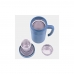 Garrafa Termica Zojirushi SE-KAE48AZ com Infusor Duplo e Filtro 480ML Azul