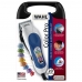 Maquina de Cortar Cabelo Wahl Color Pro 79400-608 20 Pecas 120V - Branca/Azul