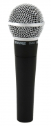 Microfone Vocal Shure SM58-LC com Fio Preto