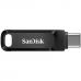 Pen Drive de 64GB Sandisk Ultra Dual Drive SDDDC3-064G-G46 USB-C - Preto