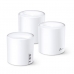 Roteador Wireless TP-Link Deco X60 AX5400 - 4804/574MBPS - Dual-Band - 3 Unidades - Branco