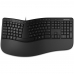 Teclado Microsoft Ergonomico USB Ingles Preto - LXM-00001