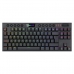 Teclado Redragon Horus TKL Wireless K621-RGB-SP Switch Red - Preto