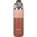 Garrafa Termica Morgan Shannon com Tampa de Botao - Salmao 580ML