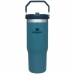 Garrafa Termica Stanley Classic Iceflow Flip Straw Tumbler de 887 ML - Azul