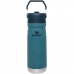 Garrafa Termica Stanley Flip Straw Bottle - Azul 650ML