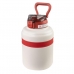 Garrafa Termica Vacuum 20160 Inox Bottle - 1.2L - Branco e Vermelho