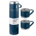 Garrafa Termica Vacuum Flask Set 20230 - 500ML - com 3 Canecas - Azul