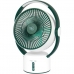 Mini Ventilador Portatil Ecopower EP-214 - 3 Velocidades - Branco e Verde