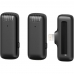 Kit de Microfone Sem Fio Ulanzi J-12 com Lightning - Preto