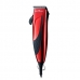 Maquina de Cortar Cabelo Britania BCR05V 8 Pecas 220V ~ 50/60 HZ - Preta/Vermelha