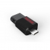 Pen Drive Sandisk L46 Ultra Dual USB Drive 16 GB - SDDD-O16G-L46