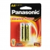 Pilha Panasonic Alkaline Power LR6RTBL/2B - AA - 2 Unidades