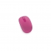 Mouse Microsoft 1850 Wireless Magenta - U7Z-00062