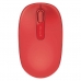 Mouse Sem Fio Microsoft Wireless Mobile 1850 / U7Z-00031 - Vermelho