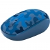 Mouse Microsoft Bluetooth Azul Camuflado - 8KX-00002