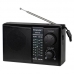 Radio Portatil Ecopower EP-F105B AM/FM/LED Black