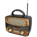 Radio Portatil Ecopower EP-F210B - USB/ SD/ Aux - AM/ FM/ SW - - Marrom