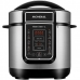 Panela de Pressao Eletrica Mondial Master Cooker PE-40 700 Watts 3 Litros 127V ~ 60HZ - Prata/Preta