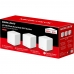 Sistema Wi-Fi Mesh Mercusys Halo H30G AC1300 - 3 Unidades
