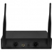 Sistema de Microfone Sem Fio Prosper P-6184 com 2 Microfones - Preto