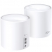 Roteador Wireless TP-Link Deco X20 AX1800 (2-Pack) 574 MBPS Em 2.4GHZ + 1201 MBPS Em 5GHZ - Branco