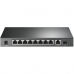 Switch TP-Link TL-SG1210P - 10 Portas - 1000MBPS - Cinza