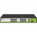 Switch Zkteco PE162-200-C 16P 10/100 MBPS Poe