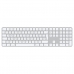 Teclado Apple Magic Keyboard MK2C3LA/A - Sem Fio - Ingles - Impressao Digital - Prata