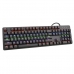 Teclado Gamer Mecanico Kolke KGT-491 - com Fio - Ingles - LED - Preto